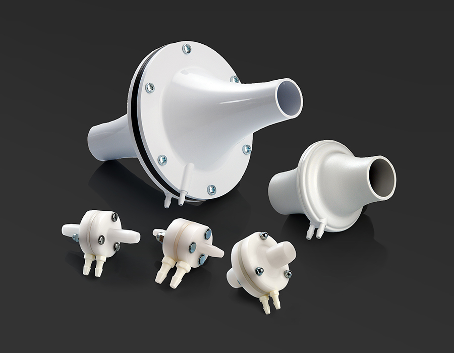 Capete de flux respirator